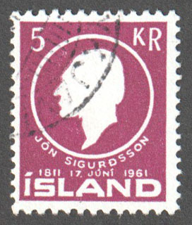 Iceland Scott 337 Used - Click Image to Close